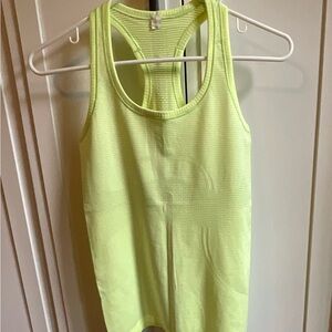 Women's Lululemon Lime Green Swiftly Tank Top  4